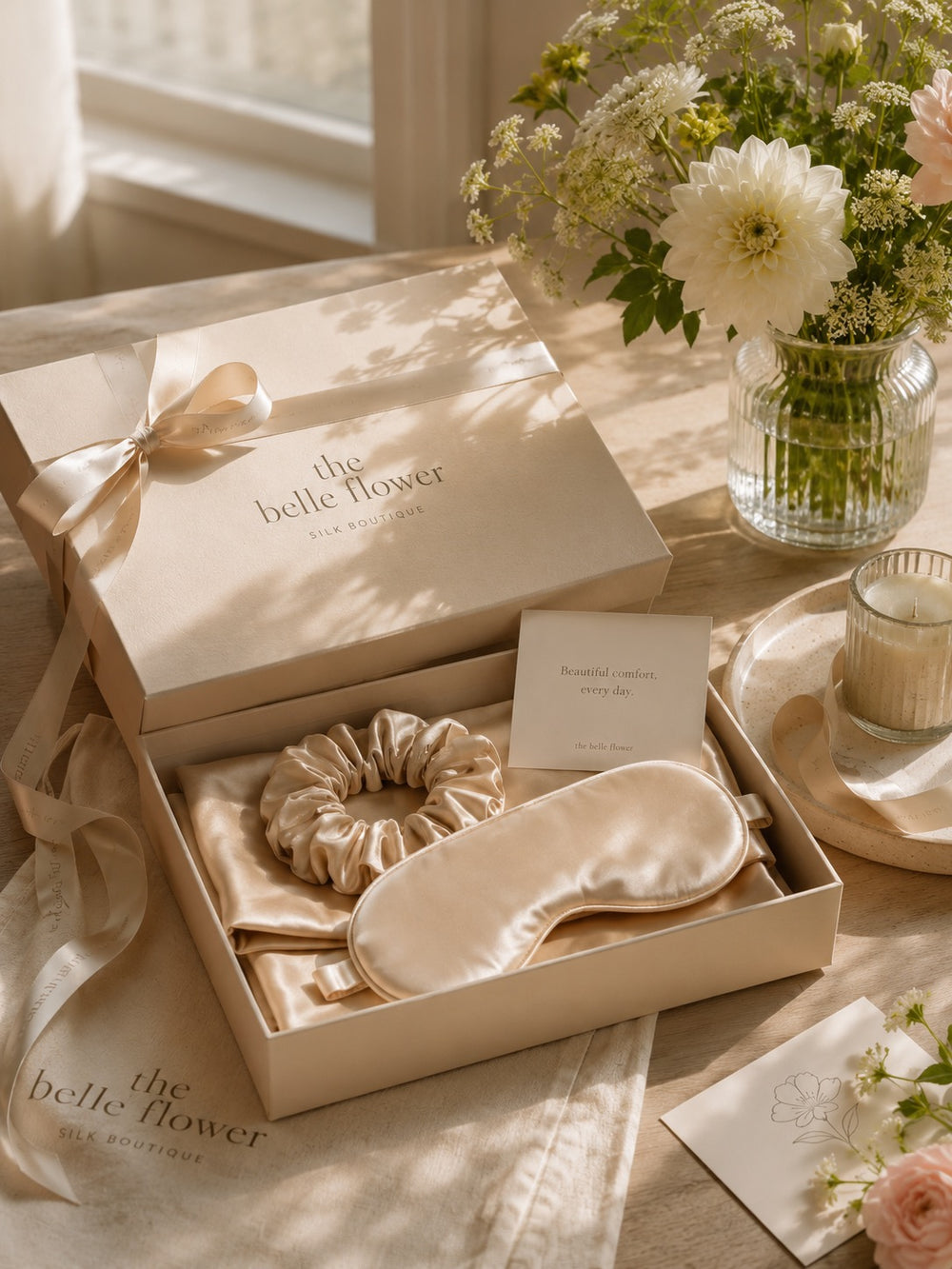 Silk gifts by The Belle Flower